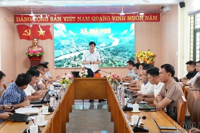 Phó Chủ tịch UBND tỉnh Phan Trung Bá kiểm tra quy hoạch Khu công nghiệp Phú Xuân