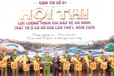Hội thi Lực lượng tham gia bảo vệ an ninh, trật tự ở cơ sở giỏi Cụm số 1