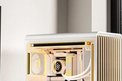 Jonsbo D33: Vỏ case Micro-ATX mặt gỗ sang trọng hỗ trợ tốt cho card đồ họa RTX 5090