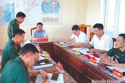 Dấu ấn một năm vận hành chính quyền địa phương hai cấp của Bộ Chỉ huy Quân sự tỉnh