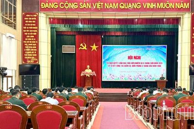 Quyết tâm thực hiện thắng lợi nhiệm vụ quân sự, quốc phòng năm 2026