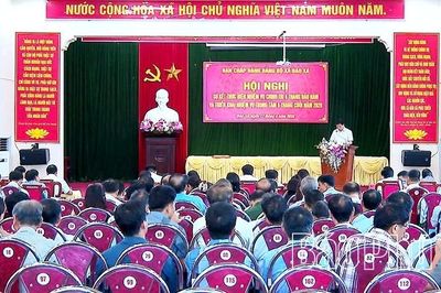Đào Xá triển khai nhiệm vụ 6 tháng cuối năm 2026