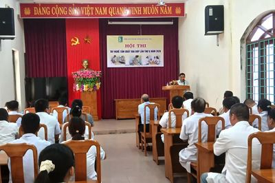 Hội thi tay nghề tẩm quất, xoa bóp tỉnh Quảng Trị lần thứ V dành cho người khiếm thị