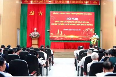 Tinh gọn tổ dân phố, nâng cao hiệu quả quản lý