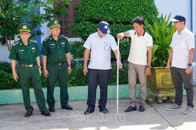 Khảo sát địa điểm tổ chức chương trình nghệ thuật tại đảo Hòn Khoai