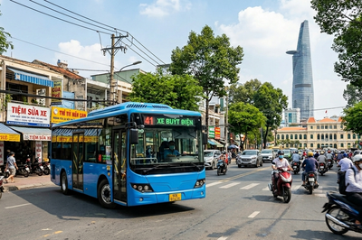 TP. HCM vận hành thêm tuyến xe buýt điện 41 vào ngày 20/6