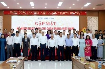 Phú Thọ gặp mặt các cơ quan báo chí nhân kỷ niệm 101 năm Ngày Báo chí cách mạng Việt Nam