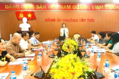 Phường Tây Tựu tổ chức phản biện xã hội Dự thảo Kế hoạch phát triển kinh tế - xã hội giai đoạn 2026-2030