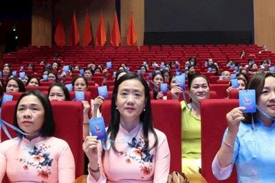 Bầu 111 Ủy viên Ban Chấp hành Trung ương Hội Liên hiệp phụ nữ Việt Nam khóa XIV