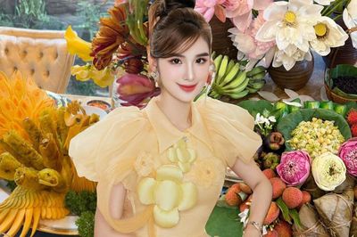 Choáng ngợp trước loạt mâm tiệc của mỹ nhân đẹp nhất The Face mùa đầu - Ngọc Loan, đặc biệt mâm cúng Tết Đoan Ngọ