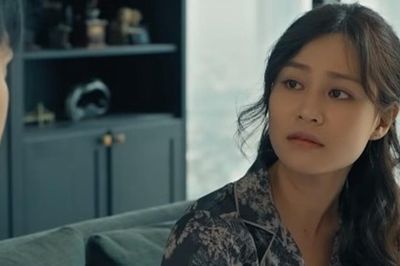 Diệu (Quỳnh Châu) đau khổ khi phát hiện chồng ngoại tình