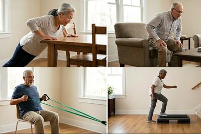 Bài tập 4 phút mỗi ngày trong 12 tuần giúp người cao tuổi tăng khả năng vận động