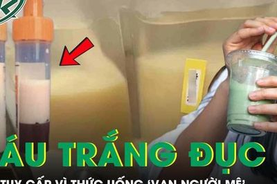 Người phụ nữ 39 tuổi máu chuyển màu trắng đục vì thức uống 'vạn người mê'