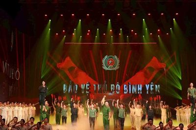 Đoàn nghệ thuật quần chúng Công an Hà Nội sẵn sàng tỏa sáng với chương trình 'Mạch nguồn bình yên'