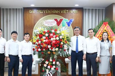 Phó Chủ tịch UBTƯ MTTQ Việt Nam Trần Thắng thăm, chúc mừng các cơ quan báo chí