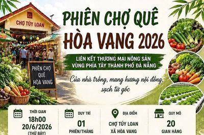 'Phiên chợ quê Hòa Vang' hứa hẹn trở thành điểm hẹn du lịch trải nghiệm cuối tuần