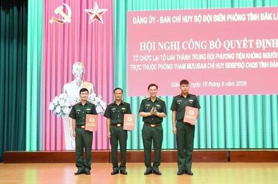 Bộ đội Biên phòng tỉnh Đắk Lắk thành lập Trung đội phương tiện không người lái