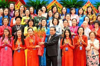 Bà Lê Thị Thủy tái đắc cử Chủ tịch Hội LHPN Việt Nam khóa XIV