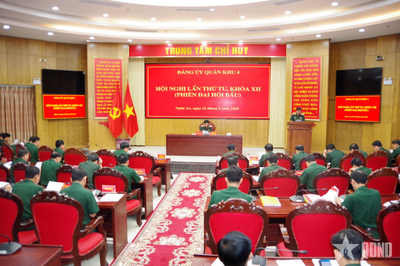 Quân khu 4: Chủ động triển khai xây dựng kế hoạch tác chiến 'Vòm phòng không bền vững'