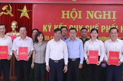 TAND khu vực 3 - Đà Nẵng ký kết quy chế phối hợp với Đảng ủy phường An Khê, Thanh Khê, Cẩm Lệ