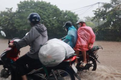 Vùng núi Bắc Bộ tiếp tục hứng mưa lớn như trút