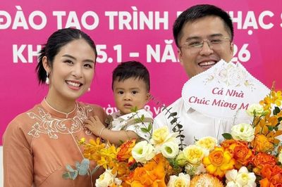 Hoa hậu Ngọc Hân khoe tin vui