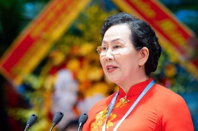 Bà Lê Thị Thủy tái đắc cử Chủ tịch Hội Liên hiệp Phụ nữ Việt Nam