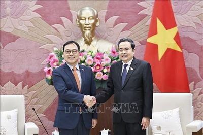 Chủ tịch Quốc hội Trần Thanh Mẫn tiếp Đại sứ Hàn Quốc tại Việt Nam