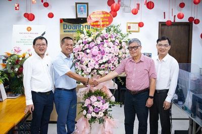 Hội Doanh nhân Tư nhân Việt Nam thăm và chúc mừng Tạp chí Điện tử Doanh nhân Việt Nam nhân ngày Báo chí Cách mạng Việt Nam 21/6