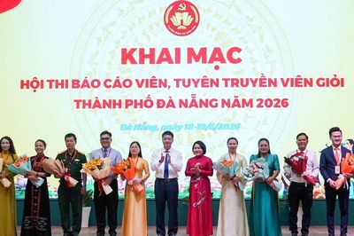 Khai mạc vòng chung khảo hội thi Báo cáo viên, tuyên truyền viên giỏi thành phố Đà Nẵng