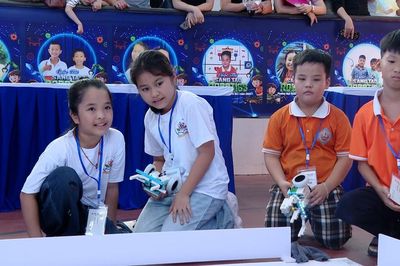 37 đội tranh tài tại cuộc thi 'Sáng tạo Robotics phường Ngũ Hành Sơn' năm 2026