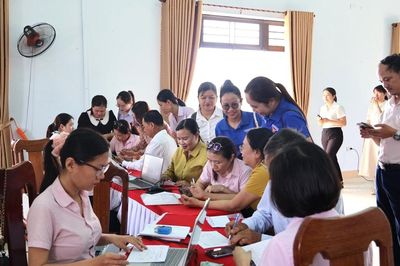 Xã Quế Sơn Trung và Tam Mỹ phát động gửi tiết kiệm chung tay vì người nghèo