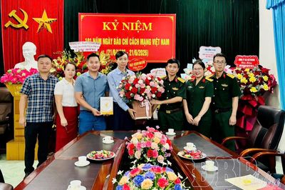 Các ngành, đơn vị chúc mừng Báo và phát thanh, truyền hình Điện Biên nhân Ngày Báo chí Cách mạng Việt Nam