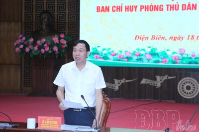 Đánh giá công tác phòng thủ dân sự 6 tháng đầu năm 2026