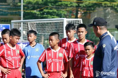 U.13 Đồng Nai cùng Học viện bóng đá Trường Tươi Đồng Nai dự vòng chung kết Giải bóng đá thiếu niên (U.13) toàn quốc