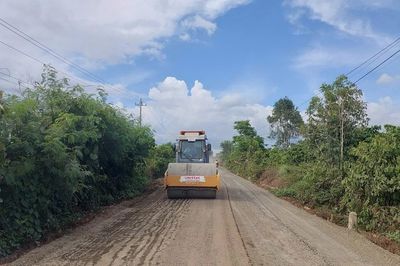 Đầu tư 8,3 tỷ đồng nâng cấp tuyến đường từ trung tâm xã Kon Gang đến Đak Đoa