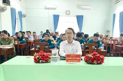 Xã Phước Hữu triển khai công tác quốc phòng, quân sự 6 tháng cuối năm 2026