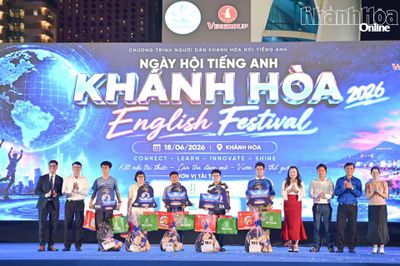 Ngày hội tiếng Anh tỉnh Khánh Hòa thu hút gần 8.000 lượt người tham gia