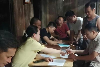 Phường Trung Tâm lấy ý kiến Nhân dân về sắp xếp, tổ chức lại các tổ dân phố