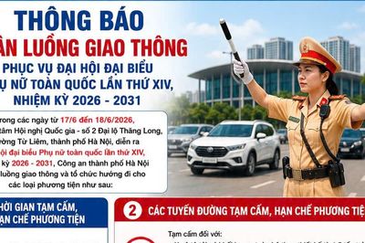 Hà Nội phân luồng giao thông phục vụ Đại hội đại biểu Phụ nữ toàn quốc lần thứ XIV