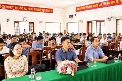 120 đại biểu phía Tây Lâm Đồng tập huấn bảo vệ nền tảng tư tưởng của Đảng