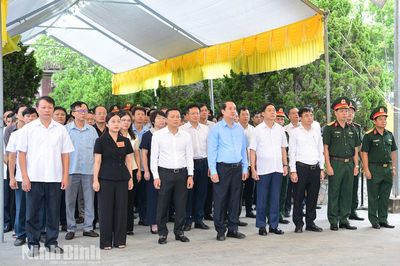 Triển khai 'Chiến dịch 500 ngày đêm đẩy mạnh thực hiện tìm kiếm, quy tập và xác định danh tính hài cốt liệt sĩ' tại xã Yên Mô