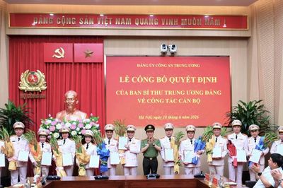 Thứ trưởng Lê Quốc Hùng giữ chức Chủ nhiệm Ủy ban Kiểm tra Đảng ủy Công an Trung ương