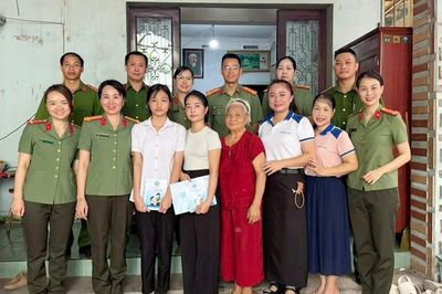 Hội Phụ nữ Cục Truyền thông CAND chắp cánh ước mơ trẻ thơ
