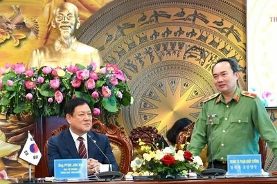 Công an tỉnh Lâm Đồng tăng cường hợp tác với TP Chuncheon, Hàn Quốc