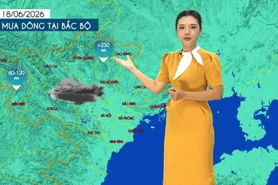 Dự báo thời tiết tối | 18/06/2026