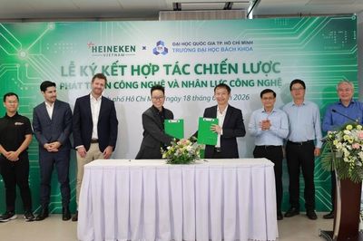 HEINEKEN Việt Nam và Trường Đại học Bách Khoa - ĐHQG TP.HCM ký kết hợp tác chiến lược