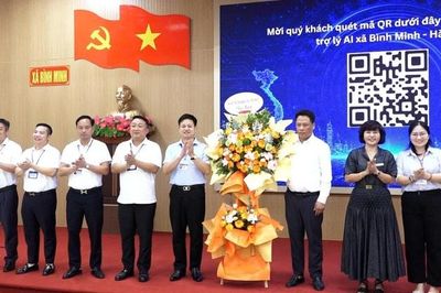 Xã Bình Minh: Ra mắt trợ lý ảo AI hỗ trợ cán bộ xử lý công việc và thủ tục hành chính