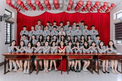 Một lớp học ở Hà Tĩnh có 33 học sinh đỗ trường chuyên