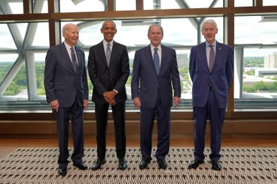 4 đời tổng thống Mỹ hội ngộ trong ngày trọng đại của ông Obama
